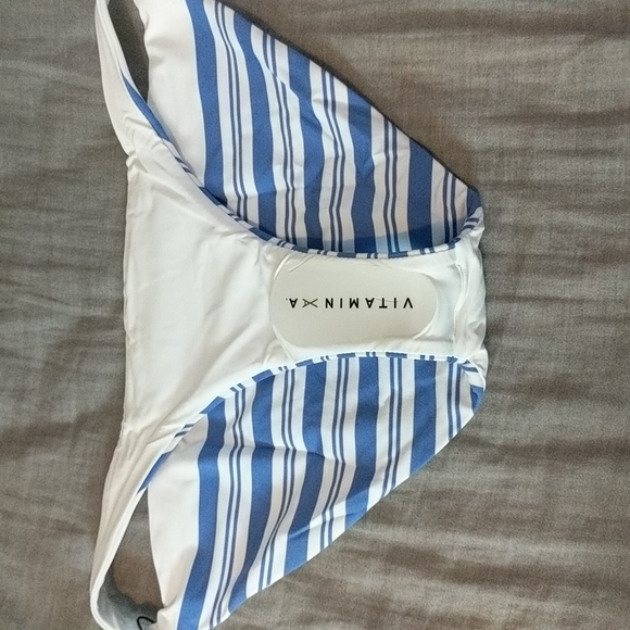 Vitamin A Regatta Stripe Luciana Bikini Bottoms - Picture 6 of 6